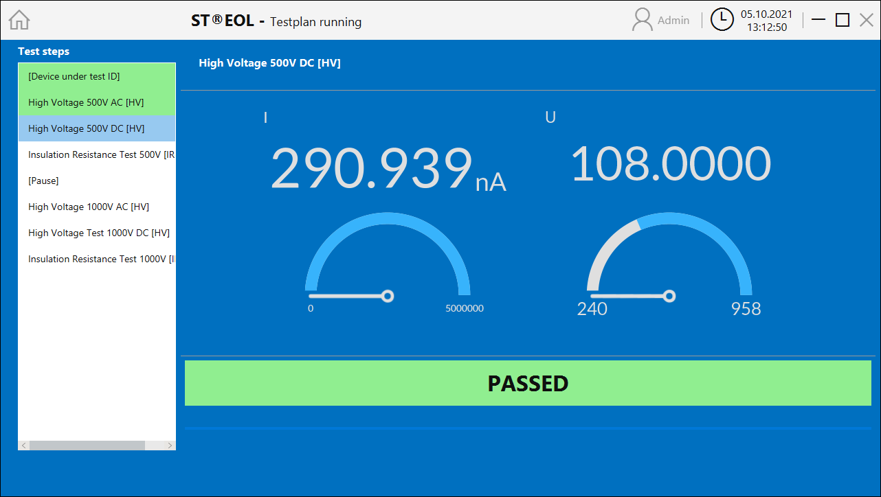 Software ST®EOL completamente automatico